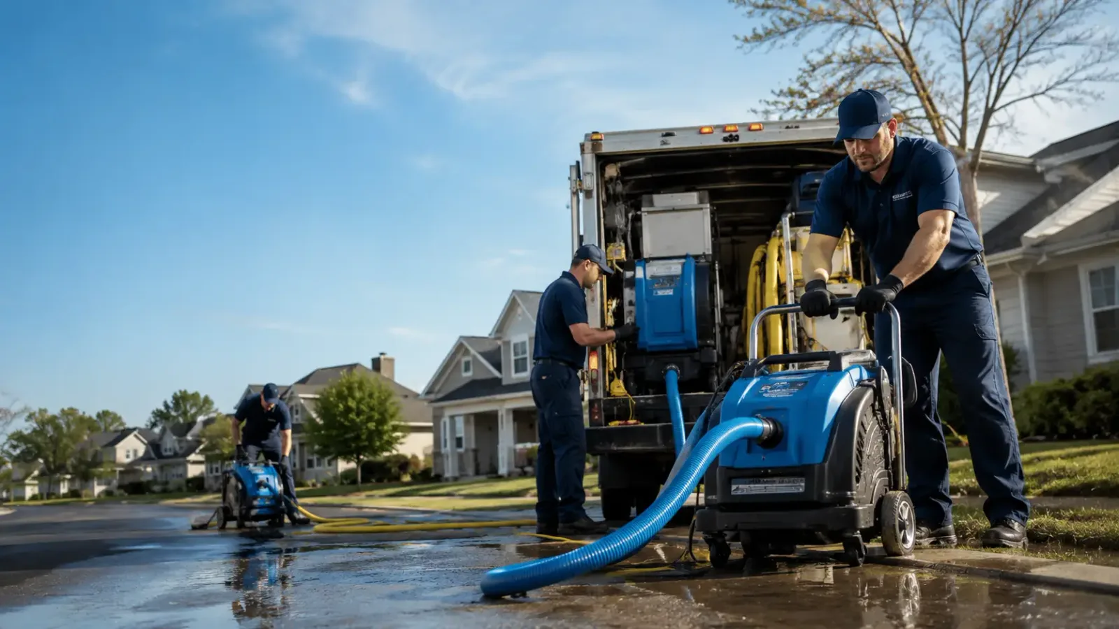Flood Damage Cleanup in Millfield, OH